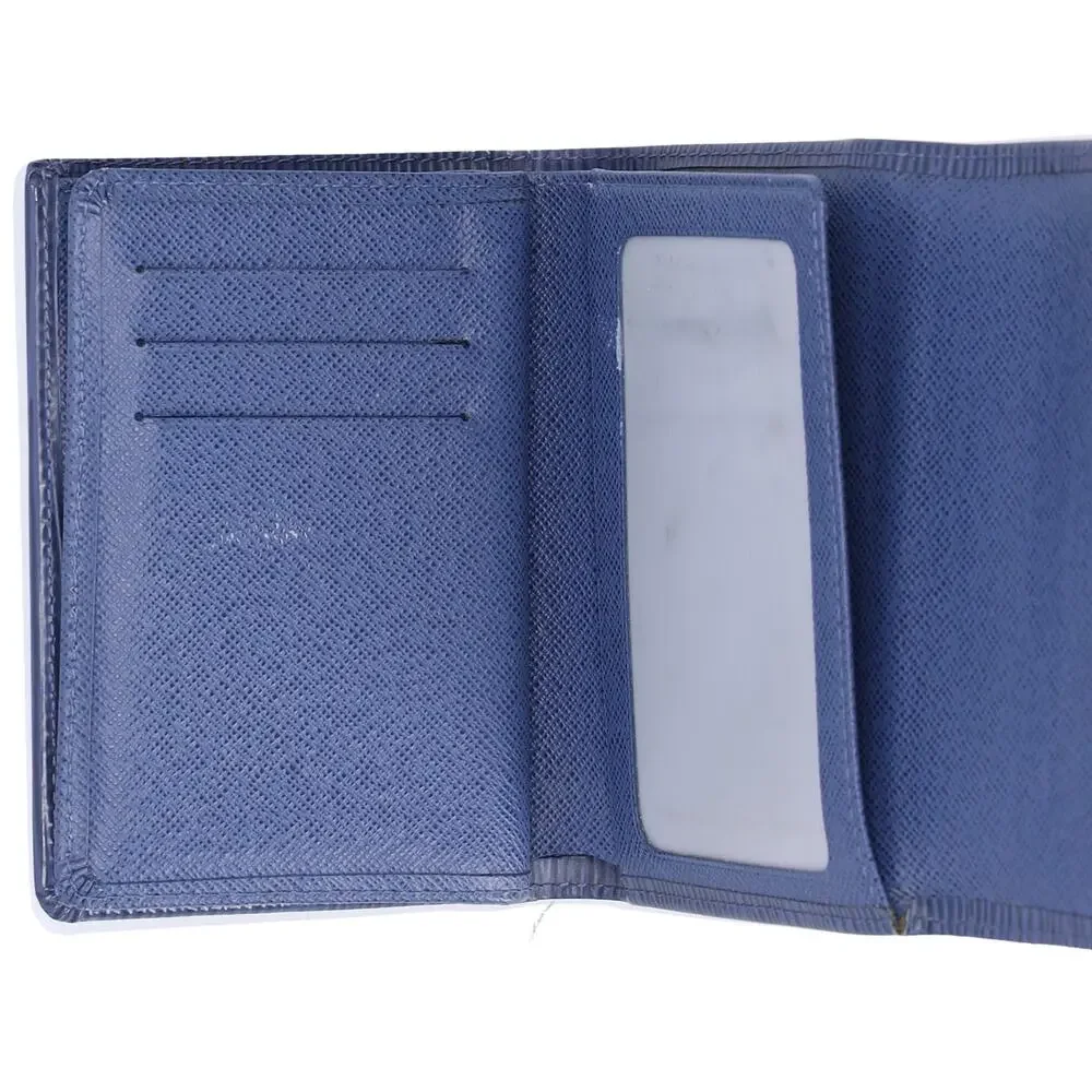 Louis Vuitton Koala Trifold Wallet M5801G Blue Myrtilles Epi Leather